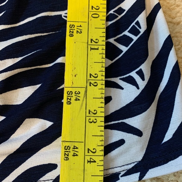 Soft Surroundings Sleeveless Botanical Pattern Blouse- Sz Small - Picture 8 of 13